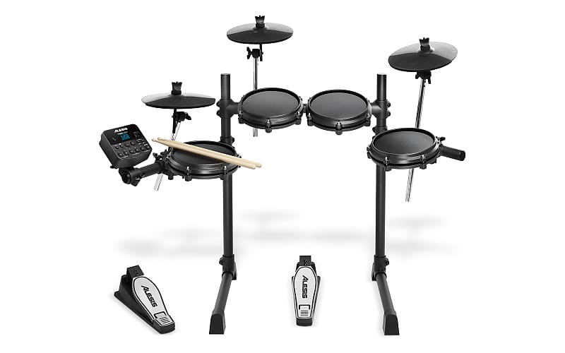 Alesis Turbo Mesh Kit Electronic Drum Set Black 2020 image 1