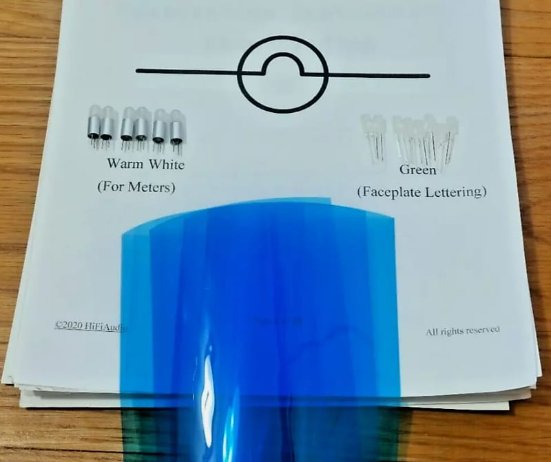 McIntosh MA6450 bulbs lamps lights  			