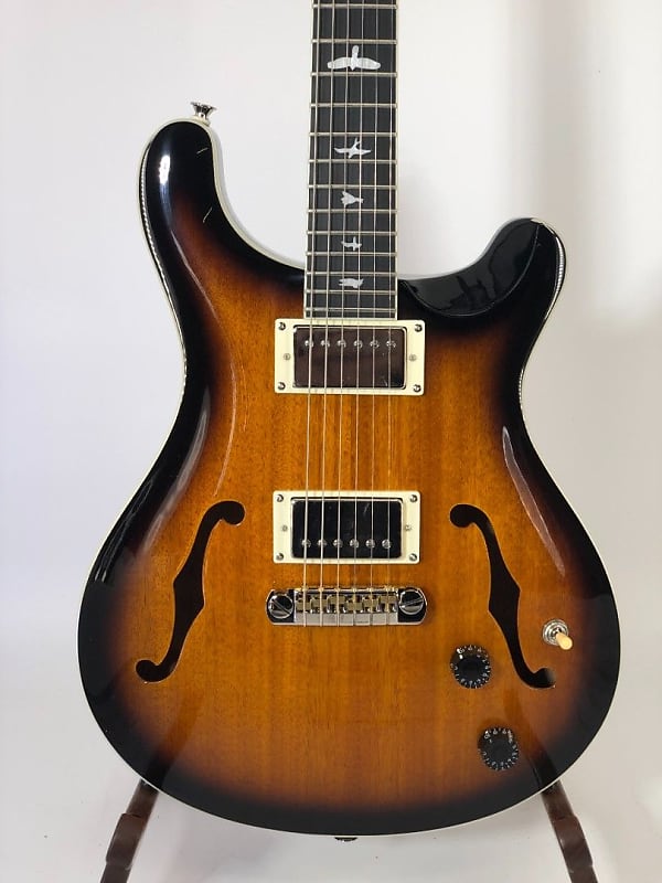 Paul Reed Smith PRS SE Hollowbody II Electric Guitar Tri Color Burst Ser# D19494 image 1