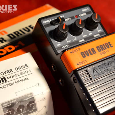 ギター ARION OVERDRIVE SOD-1 SOD-1 OVERDRIVE(JAPAN/Early Model Gray)