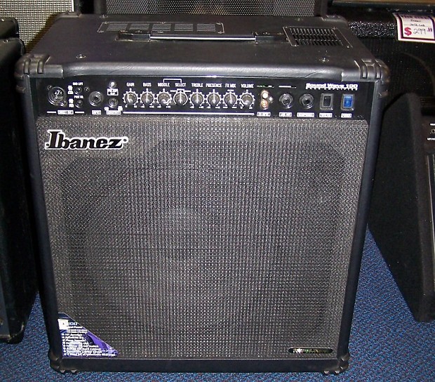 Ibanez soundwave 100 bass amp top
