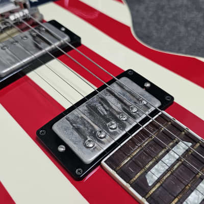 Gibson Custom Shop Art & Historic Stars and Stripes American Flag Les Paul Standard USA 911 Tribute image 20