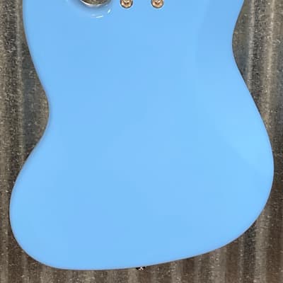 G&L USA JB 4 String Bass Himalayan Blue & Case #7113 image 11