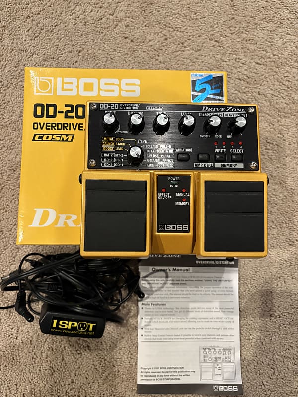 Boss OD-20 Overdrive/Distortion | Reverb