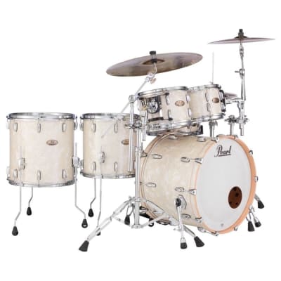 Pearl Session Studio Select Series 5pc Drum Set w/22 Bass Nicotine White Marine Pearl- STS925XSP/C405