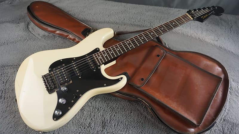 Tokai Super Edition Japan HSS S-Style White Electric Guitar