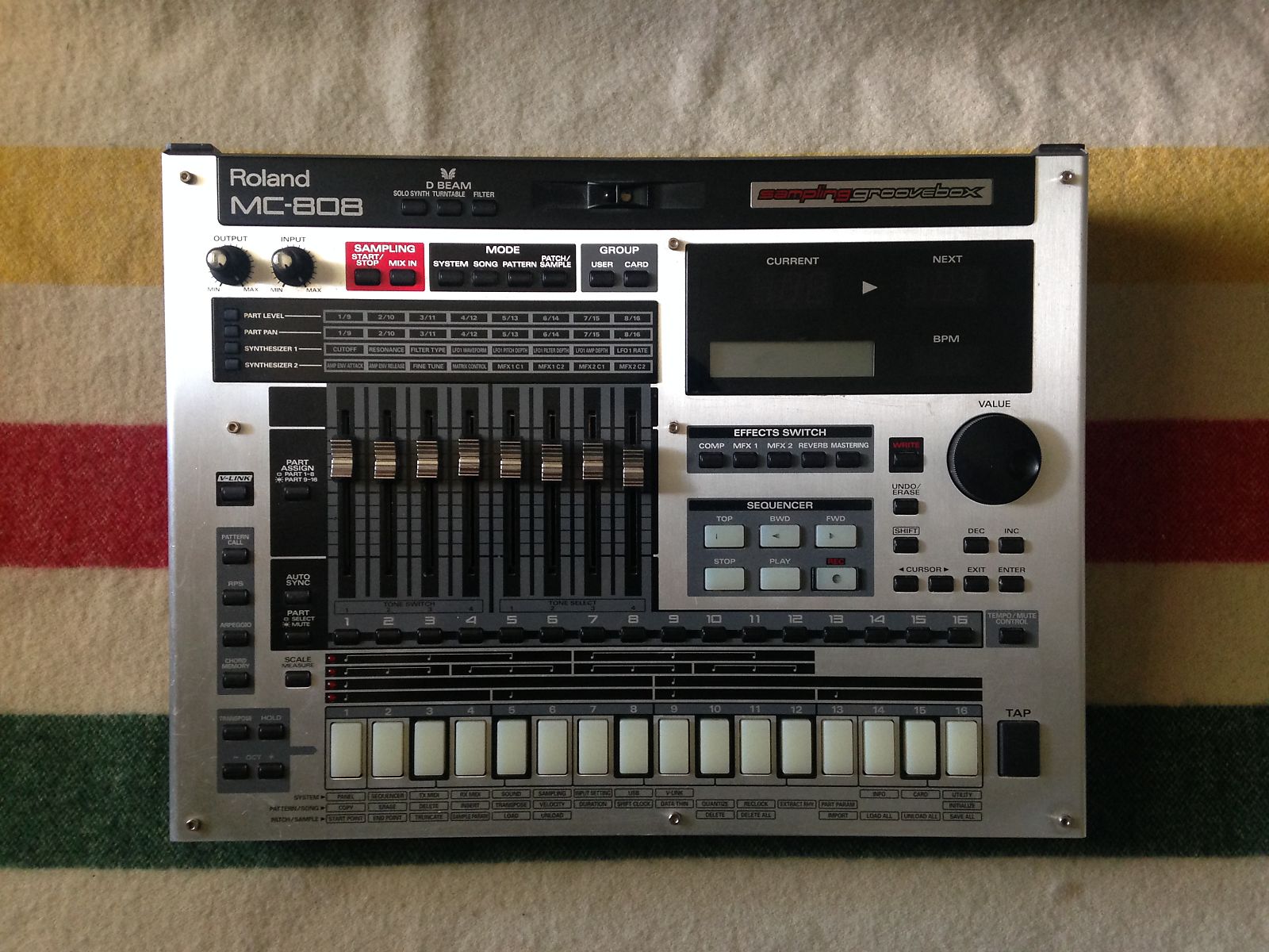 Roland MC-808 Groovebox | Reverb