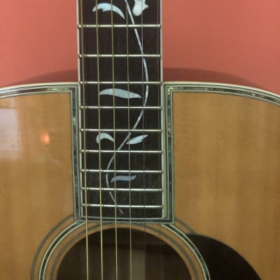 Morris W-619 Tree of Life 1975 Martin D45/ D60 Taylor Style Acoustic + Ultra Rare Case imagen 20