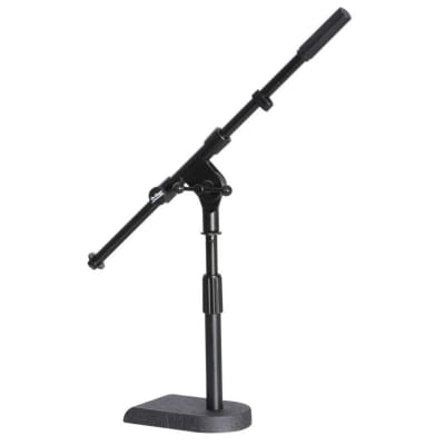 On-Stage MS7920B Mic Stand: Small boom stand with U-shaped base image 2
