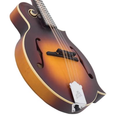 Loar LM-590E-MS Contemporary Mandolin F-Style All Solid Hand Carved w/Fishman Nashville Pickups image 5