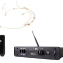 Line 6 Tan Earset Headset Microphone Digital Wireless System XD-V55HS-TAN