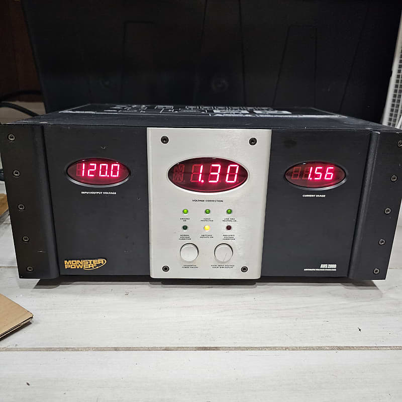Monster Power AVS 2000 Auto Voltage Stabilizer Reverb