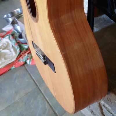 GIANNINI GN-60 CLASSICAL-FOLK 1960’s-NATURAL WOODS, NEEDS TLC AND EXPERT LUTHIER'S HANDS image 14