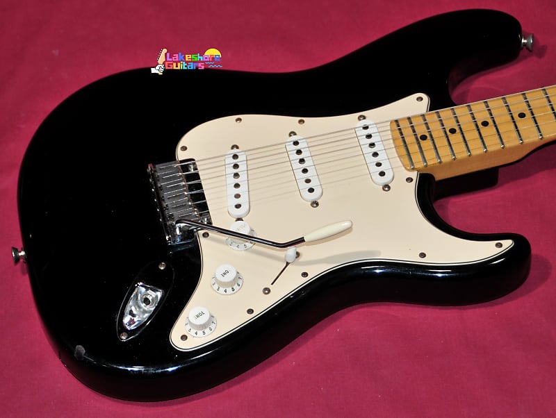 Fender American Standard Stratocaster 2003 - Black image 1