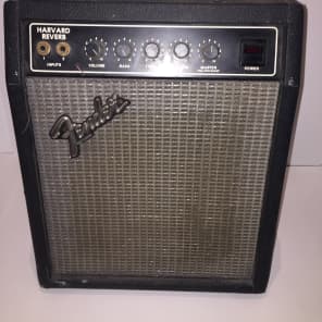 Vintage 1980 s Fender Harvard Reverb guitar amp Reverb
