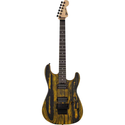 Charvel Pro-Mod San Dimas Style 1 HH FR E Ash Electric Guitar - Old Yella for sale