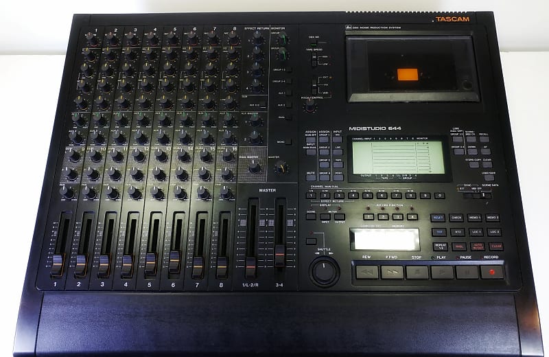 TASCAM MIDIStudio 644 CASSETTE MULTITRACK Recorder with the Original TASCAM  Power Supply:-NON-WORKING!