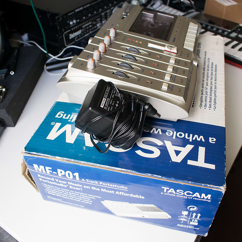TASCAM Portastudio MF-P01 4-Track Cassette Recorder | Reverb