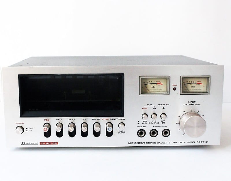 Pioneer CT-F2121 4-Track Stereo Cassette Tape Deck (1975 - 1977) image 1