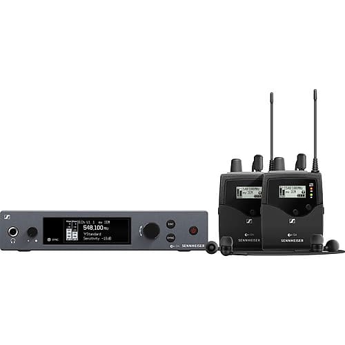 Sennheiser ew IEM G4-Twin Wireless Monitor System Kit (A1: 470 to 516 MHz) image 1