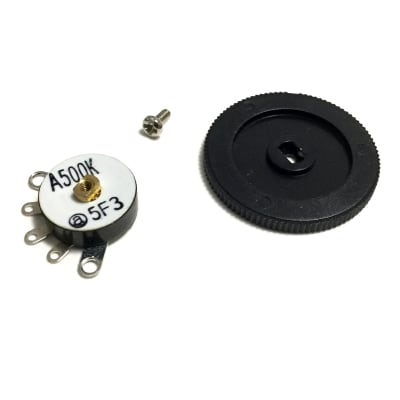Thumbwheel Pot 500K Audio Taper image 3
