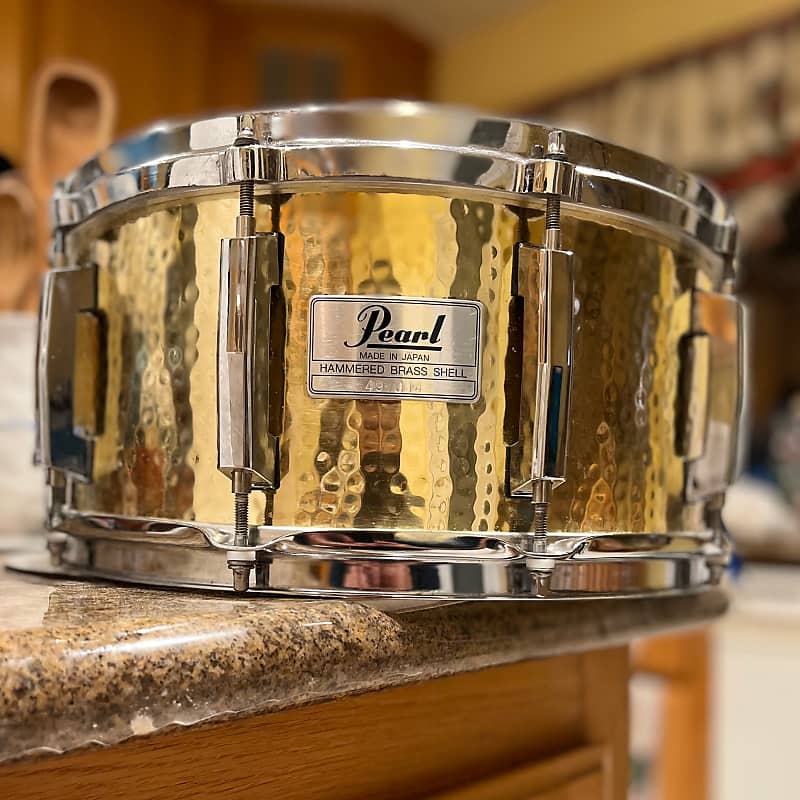 Pearl Reference 14x6.5 Brass Shell Snare Drum