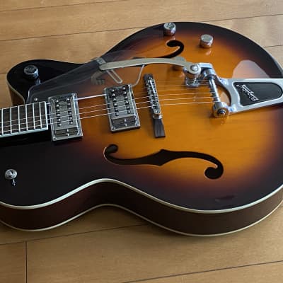 2007 Gretsch G5120 Electromatic Hollow Body with Bigsby - Sunburst - Made in Korea (MIK) - Free Pro Setup image 5