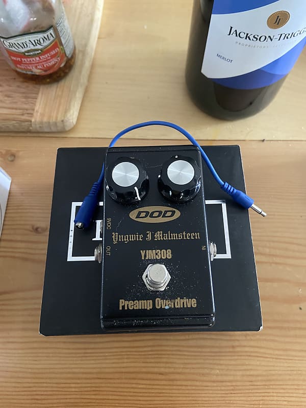 DOD YJM308 Preamp Overdrive 箱付き DOD YJM308 Yngwie J. Malmsteen Preamp Overdrive | Reverb Canada