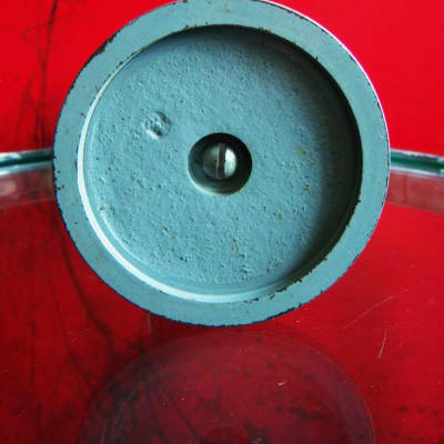 Vintage 1950's Shure 737A crystal super cardioid microphone w period desk stand PROP DISPLAY image 14