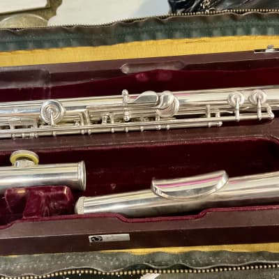 Muramatsu 1981 - All Silver- AD Flute w/ original Hardshell Case image 3