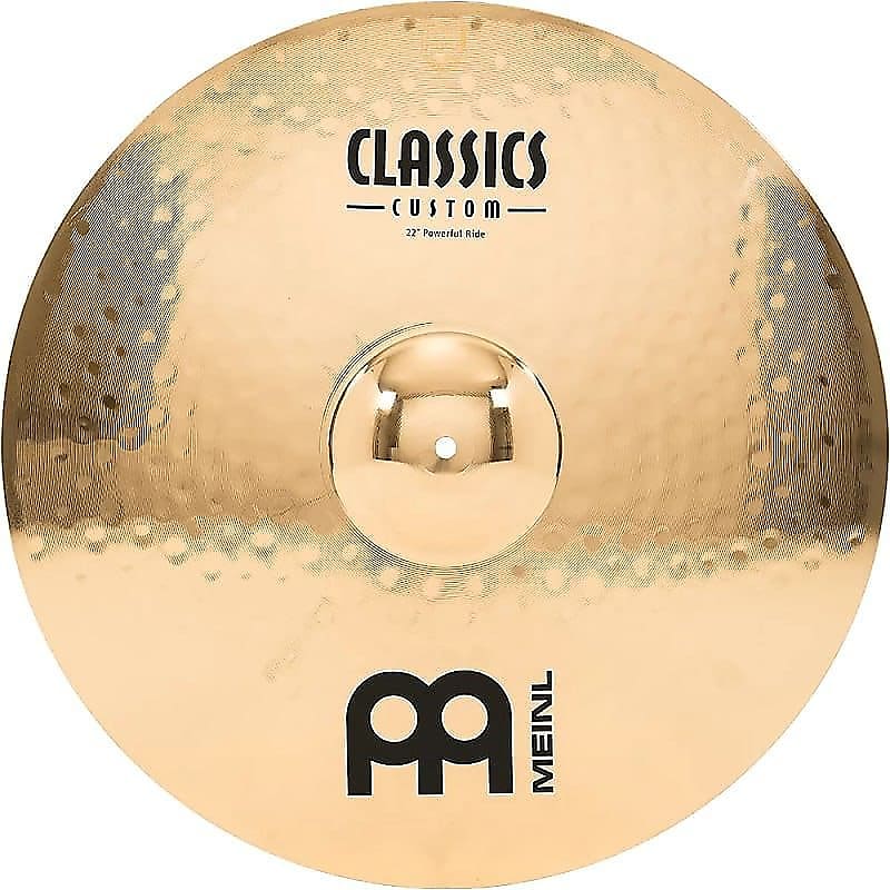 Meinl Classics Custom Brilliant CC22PR-B 22" Powerful Ride Cymbal  (w/ Video Demo) image 1