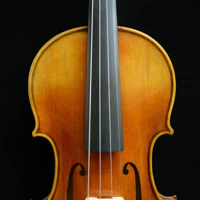 Fine Violin after Guarneri del Gesu 1743 Cannone Violin Upside-down Flame image 9