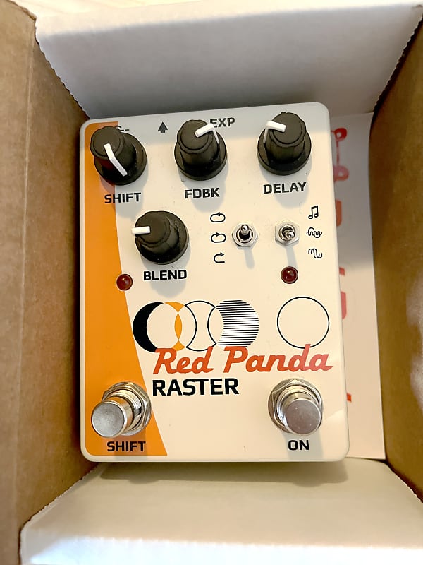 Red Panda Raster 2015 - White | Reverb