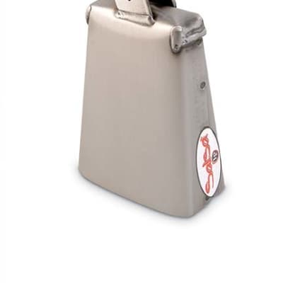 Salsa LP ES-12 silver Latin Percussion Cha Cha Cowbell with Mount