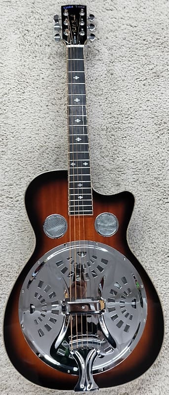 Gold Tone PBR-CA Paul Beard Signature Roundneck Resonator Guitar with HS Case image 1