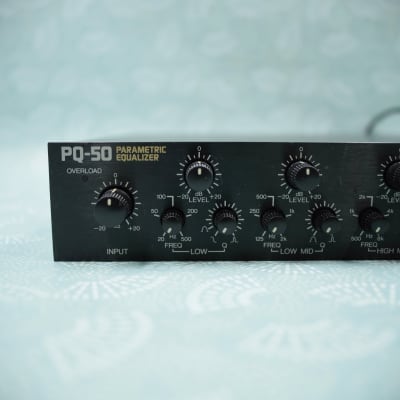 Boss Pro PQ-50 Parametric Equalizer With AC Adapter Made in Japan Guitar Effect Rack ZF33601 image 2