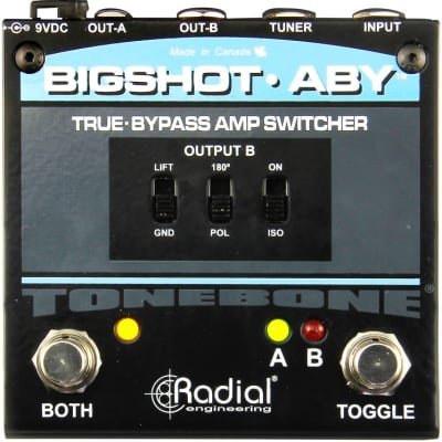 Radial BigShot ABY True-bypass Switch Pedal image 1