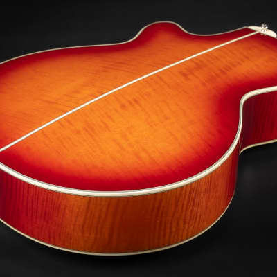 1990s Takamine NPT115 - Fire Red Burst | Japan Vintage