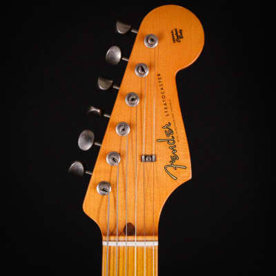 Fender Custom Shop Masterbuilt Todd Krause 1957 / 57 Stratocaster Relic Charcoal Frost Metallic 2023 (R130367) image 8