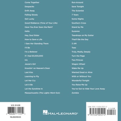 Hal Leonard Four Chord Songs Super Easy Songbook image 7