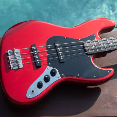 Classic Tokai TJB-45 Jazz Sound Bass - Made in Japan - Candy