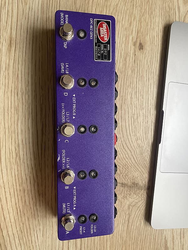 Disaster Area Designs Dpc 8ez Gen3 Purple Reverb Canada