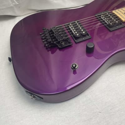 Charvel USA Select San Dimas Style 2 HH FR Singlecut Guitar - Purple / Maple neck image 6