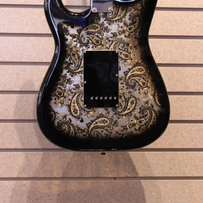Fender Black Paisley Stratocaster MIJ Limited Edition with Hard Case image 5