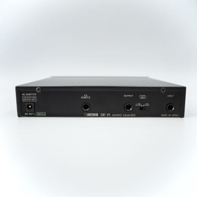 【再値下げ】BOSS GE‐21 GRAPHIC EQUALIZER Boss PRO GE-21 Graphic Equalizer Half Rack Effects | eBay