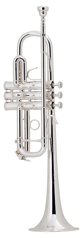 Bach C180SL229W30 C Trumpet - Professional, Large Bore (.462''), Silver-Plated image 1