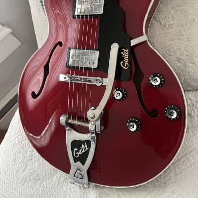 Guild Starfire III 2002 - Transparent Red - USA-made for sale