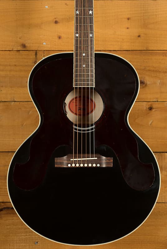Gibson Everly Brothers J-180 Ebony image 1