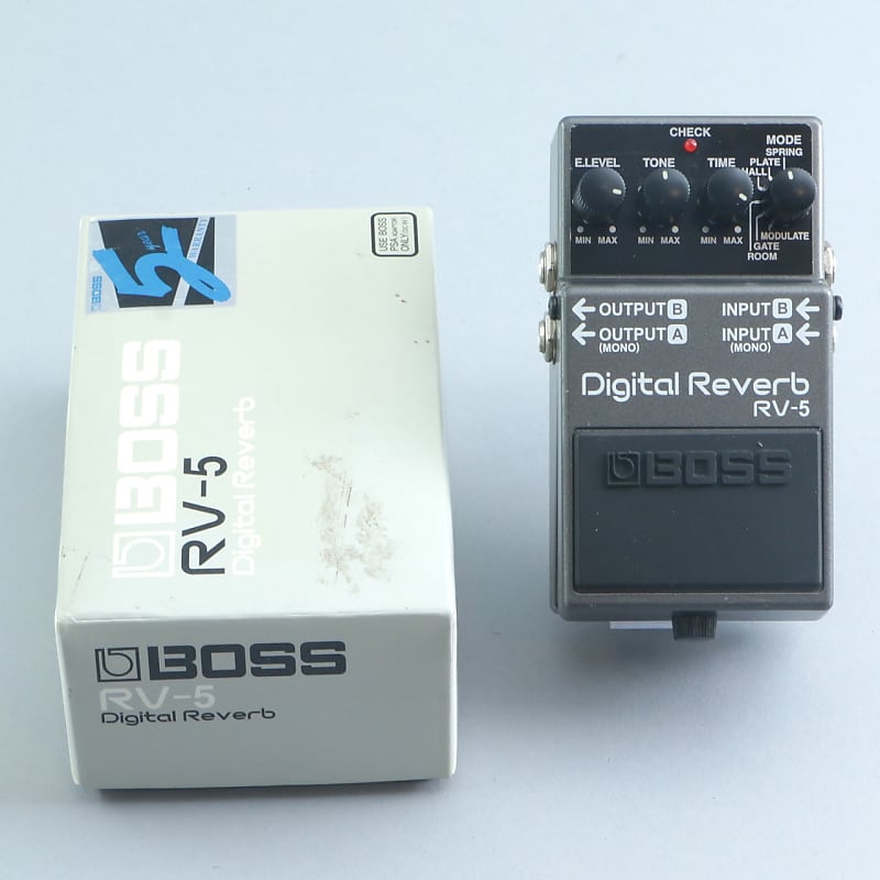 Boss RV-5 Digital Reverb Guitar Effects Pedal P-24714