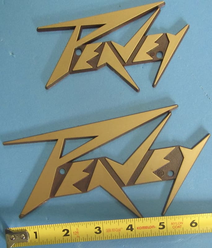 Vintage Peavey Amp Logos/Badges 1990's? - Plastic | Reverb